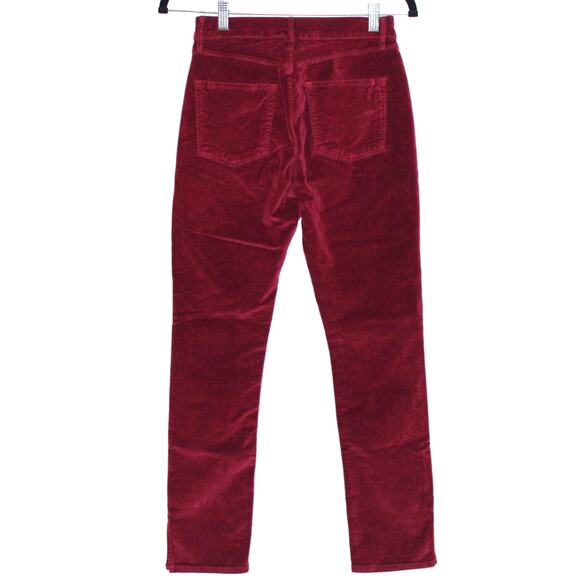 3x1 Higher Ground Cropped Stretch-cotton Velvet 25 - Picture 8 of 10